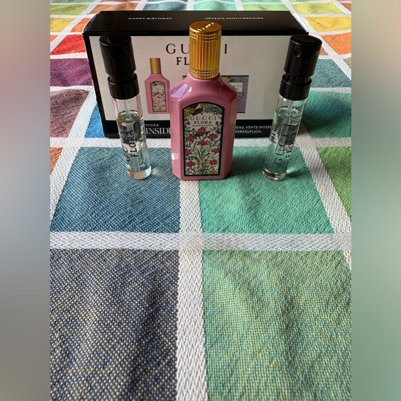 💐 GUCCI FLORA MINI PERFUME SET 💐  NWT 💐 - Picture 7 of 16